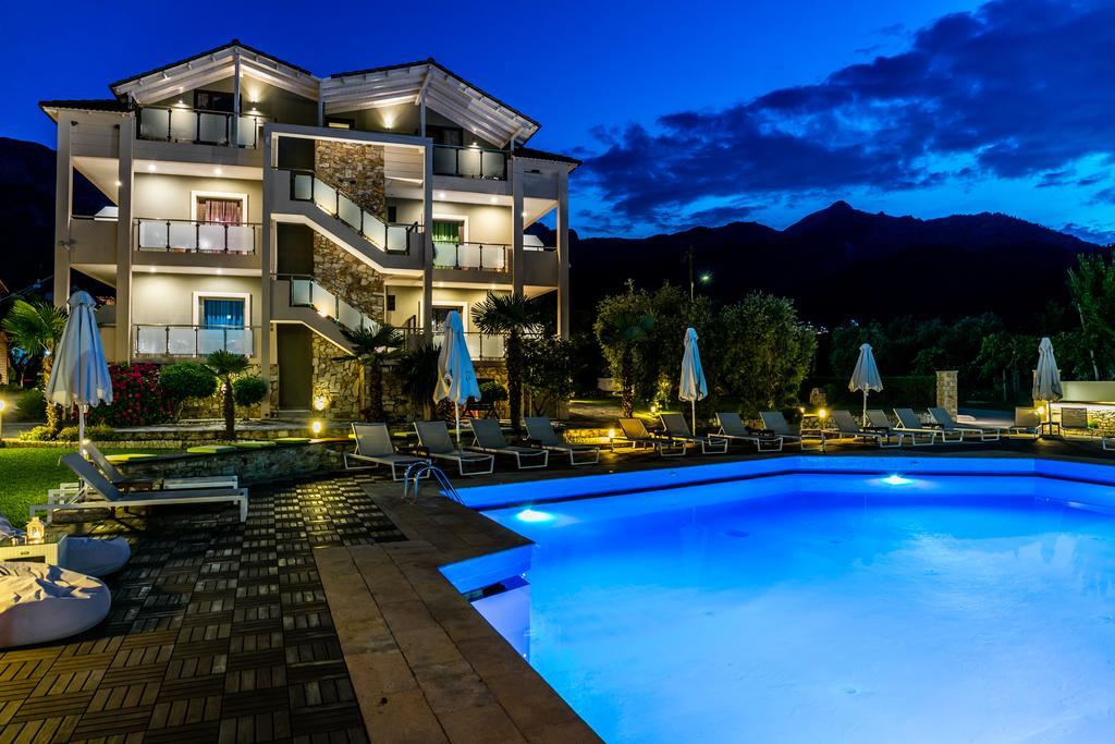 Korina Hotel Szkála Potamiász Kültér fotó
