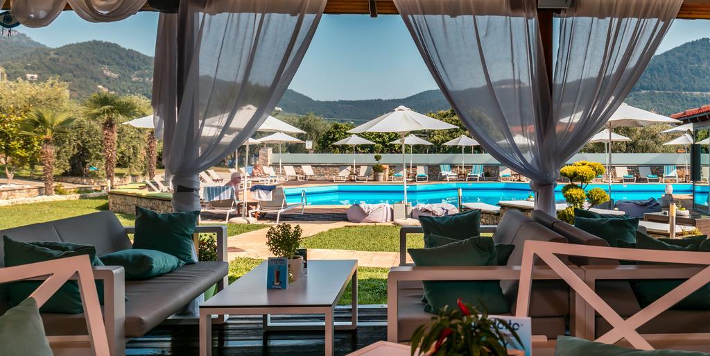 Korina Hotel Szkála Potamiász Kültér fotó