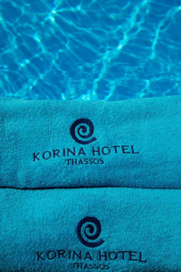 Korina Hotel Szkála Potamiász Kültér fotó